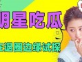 娱乐吃瓜的达人,达人的娱乐吃瓜日记